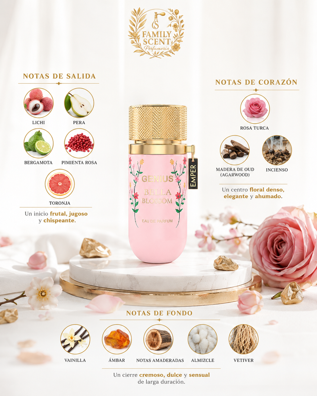 GENIUS SELINA EDP BY EMPER 100ML