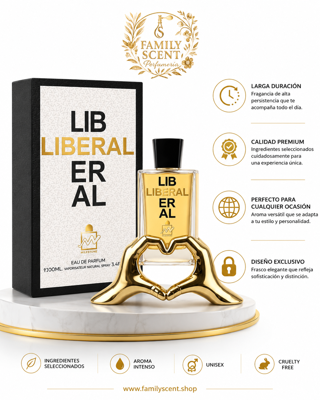 MILESTONE LIBERAL EDP BY EMPER 100ML