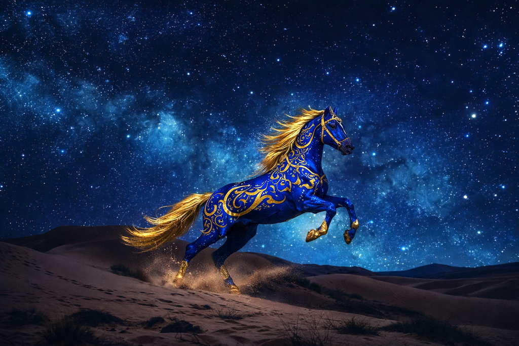 Lattafa Lail Maleki Marroquí Blue Eau De Parfum Spray 3.4 oz