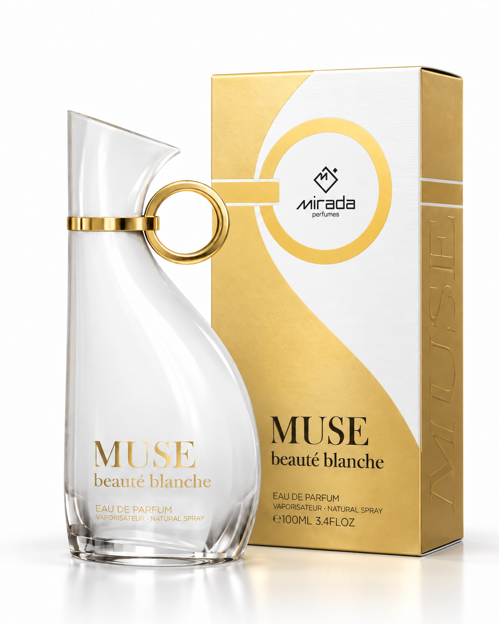 MUSE BEAUTÉ BLANCHE POUR FEMME EDP 100ML BY MIRADA