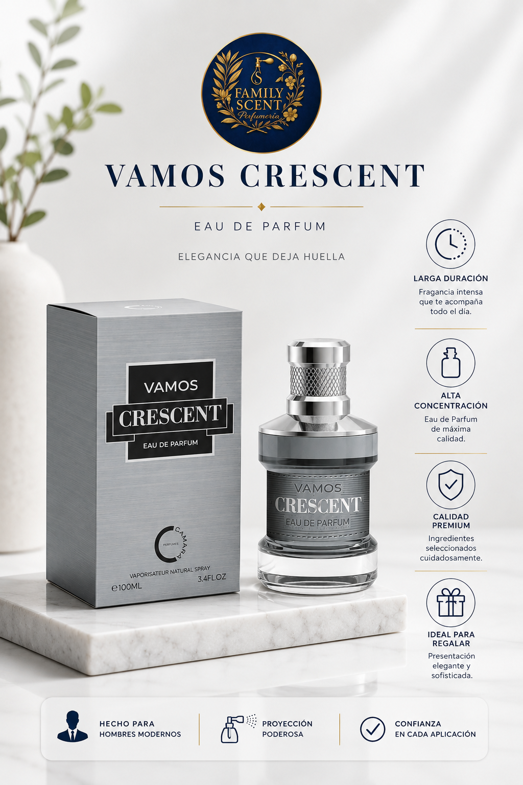 Vamos  Creciente Eau de Parfum (EDP) 100ml