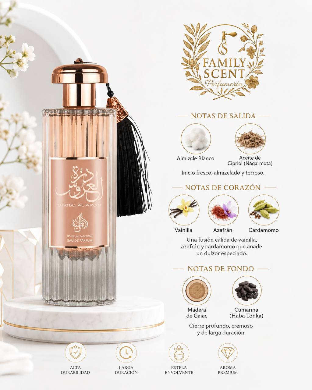 DURRAT AL AROOS EDP 85 ML