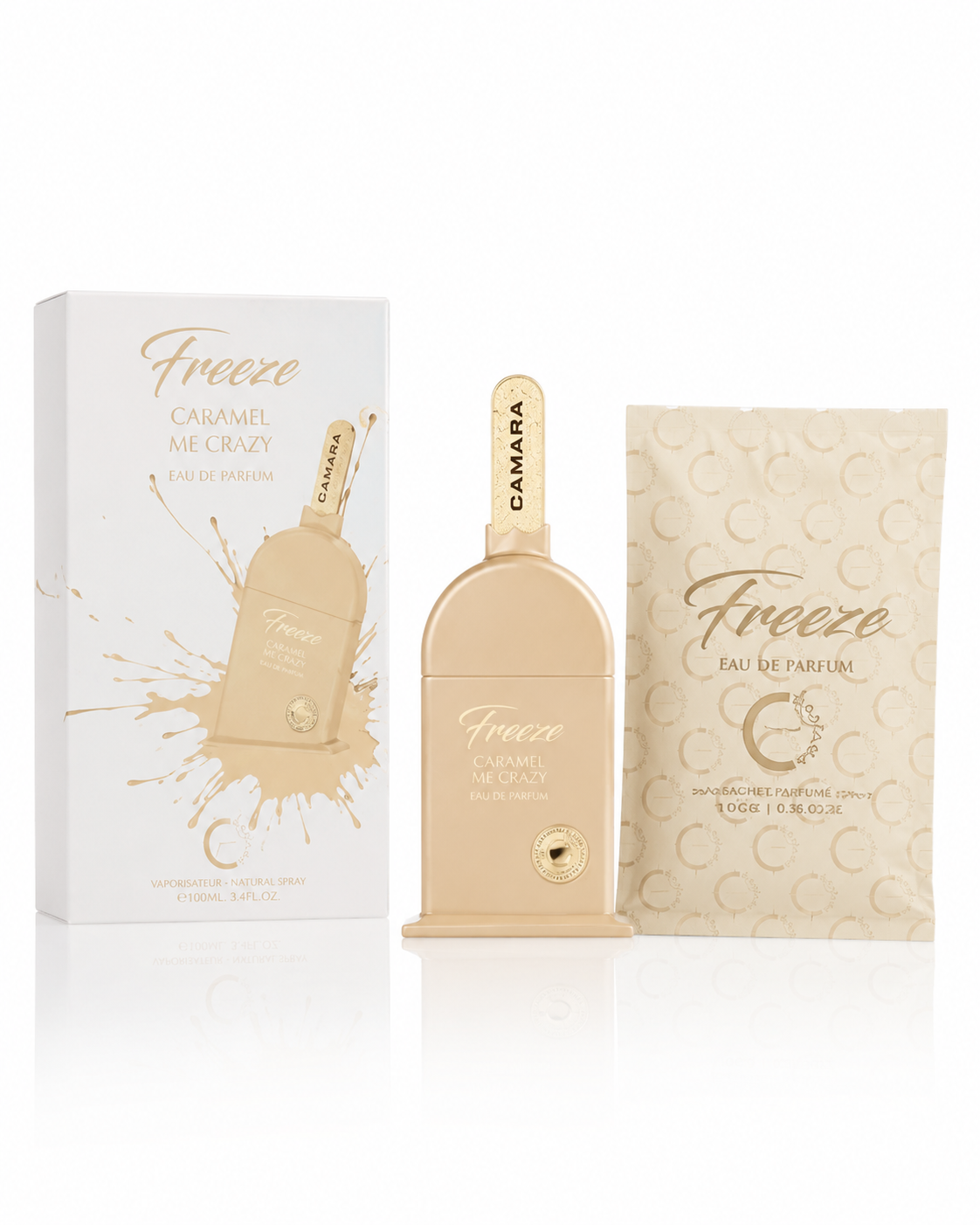 FREEZE CARAMEL ME CRAZY BY CAMARA EDP 100ML