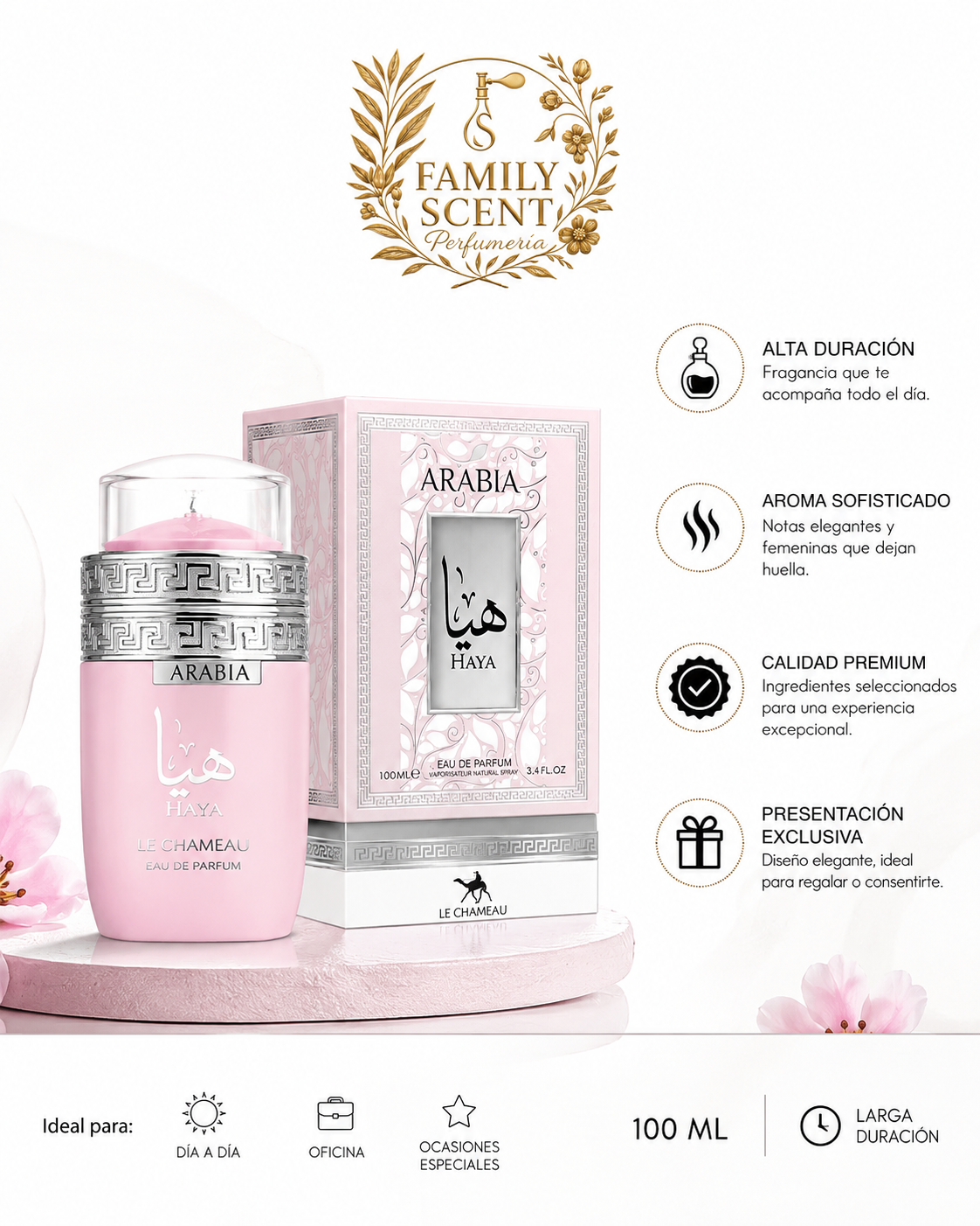 ARABIA HAYA EDP BY LE CHAMEAU 100ML