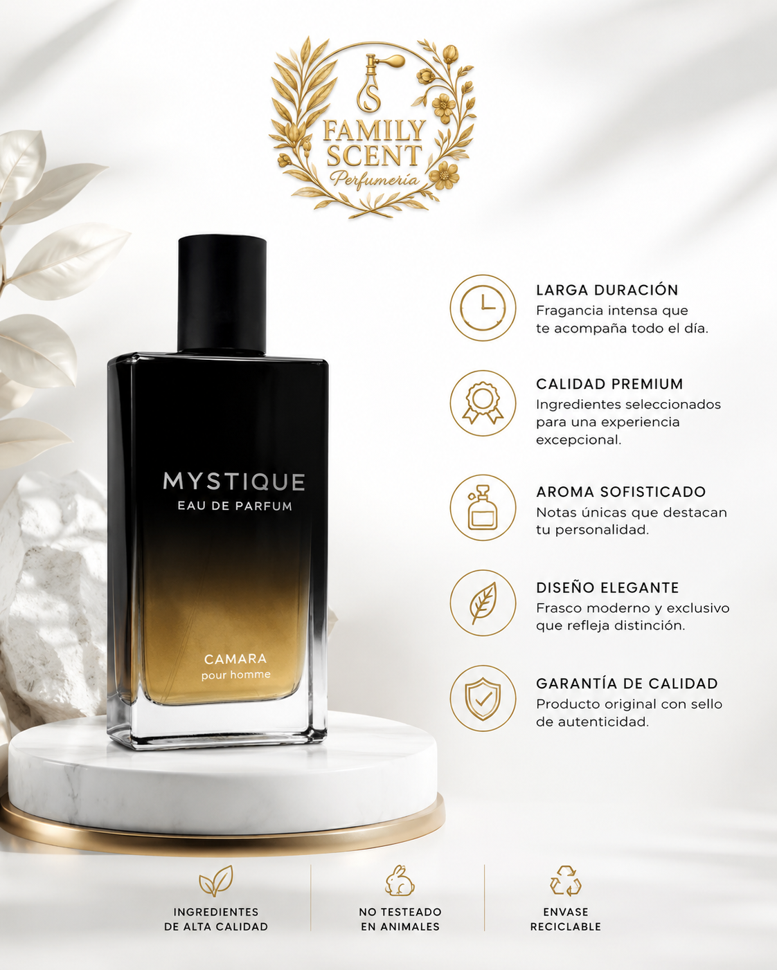 MYSTIQUE POUR HOMME  EDP 100ML