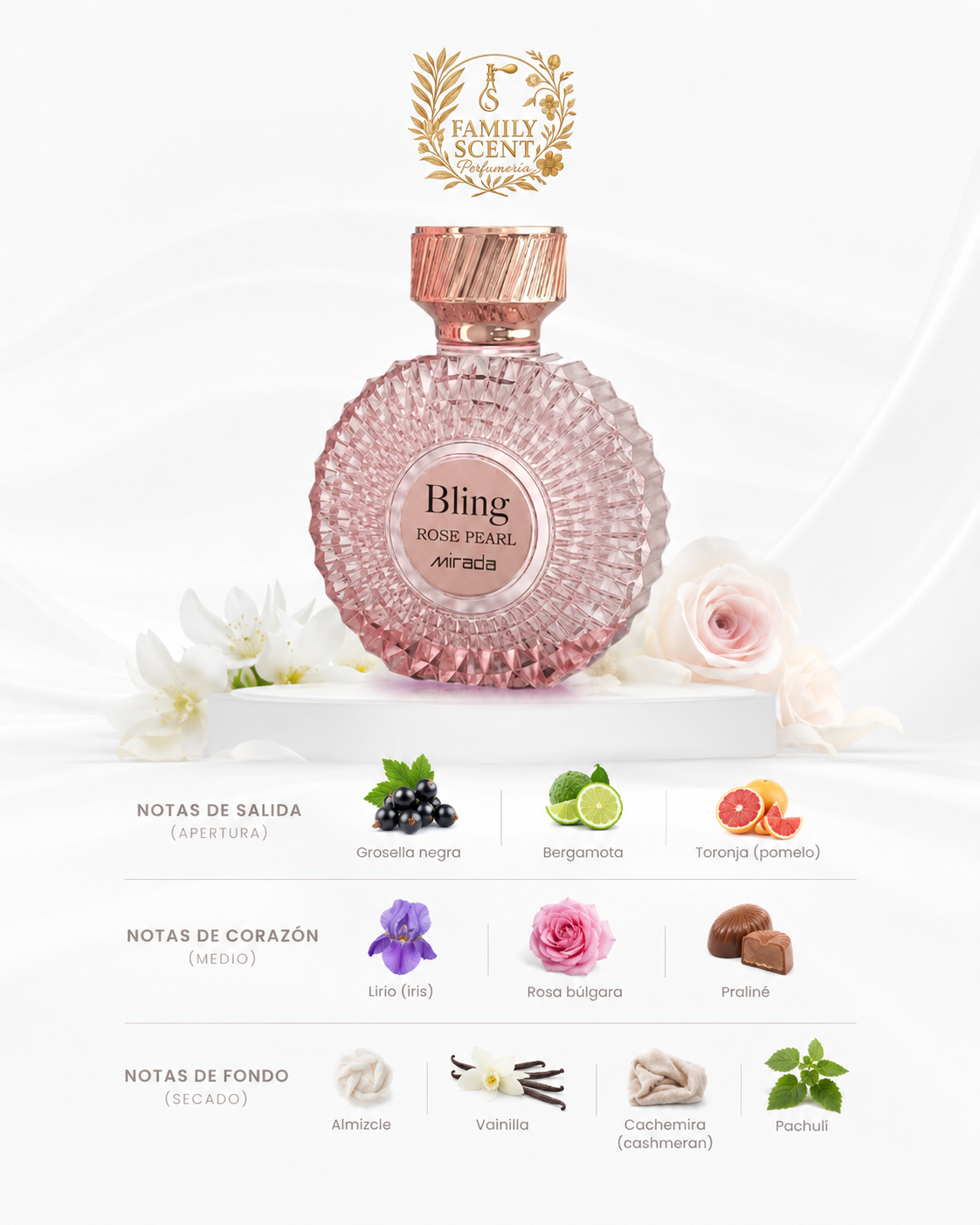 BLING ROSE PEARL EDP 100ML