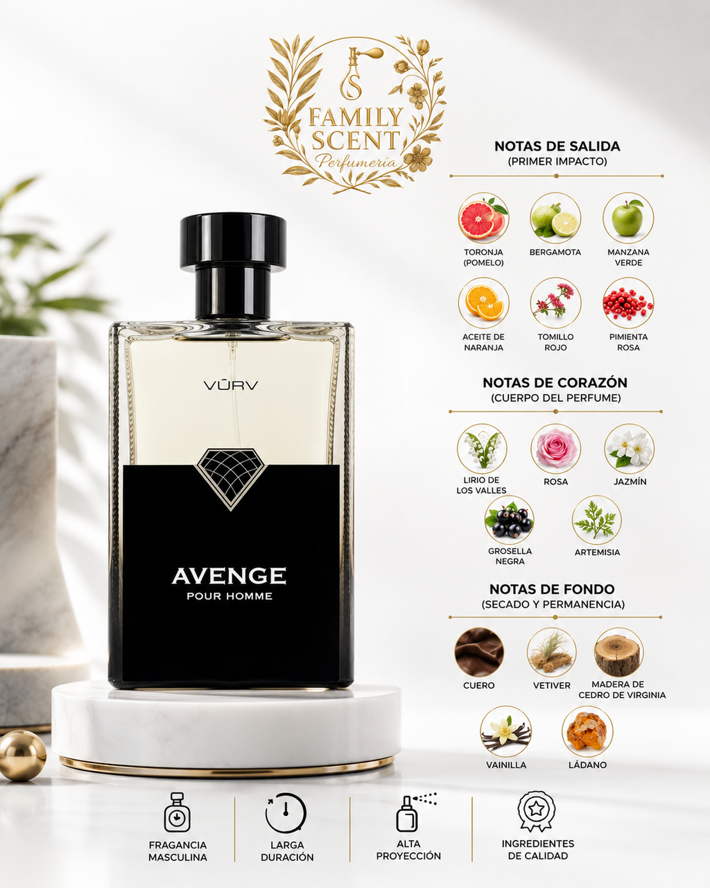 AVENGE POUR HOMME EDP