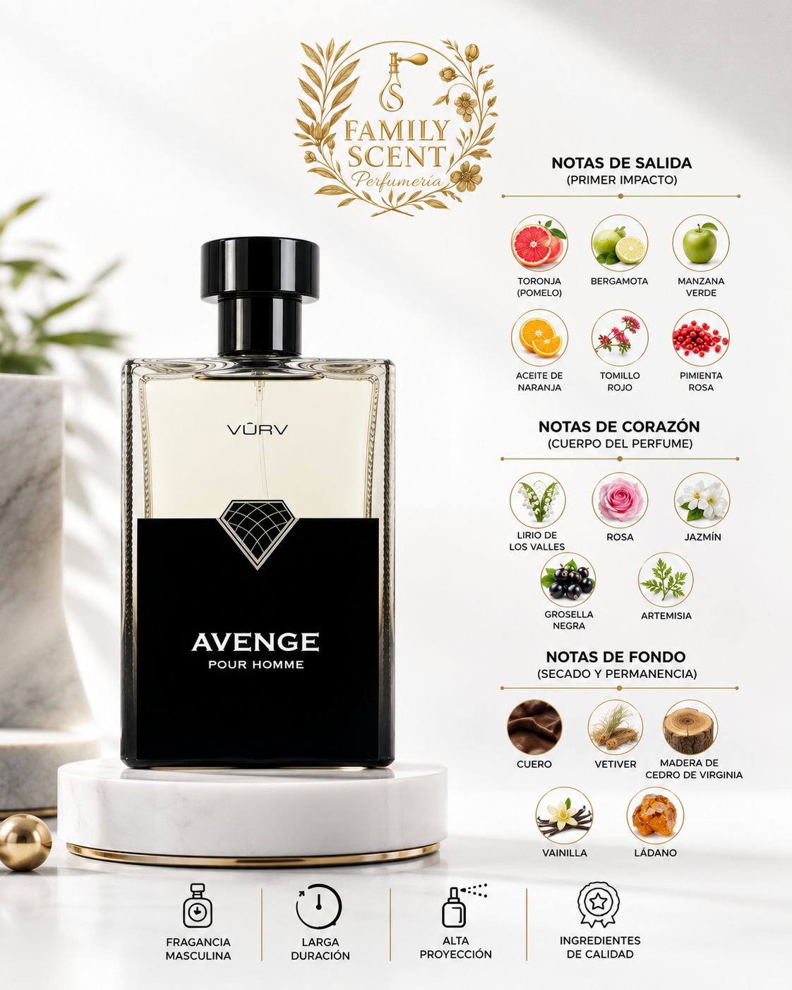 AVENGE POUR HOMME EDP