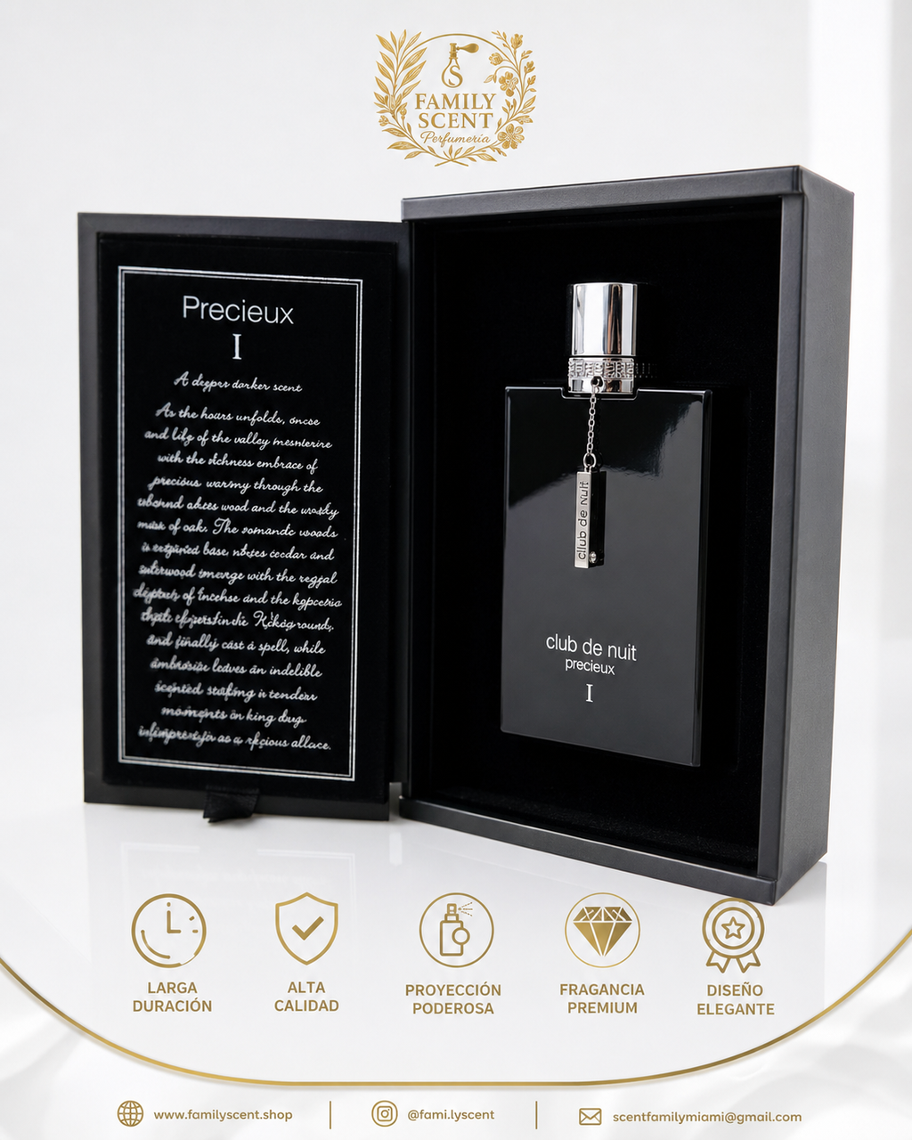 ARMAF CLUB DE NUIT PRECIEUX 1 EXTRAIT DE PARFUM