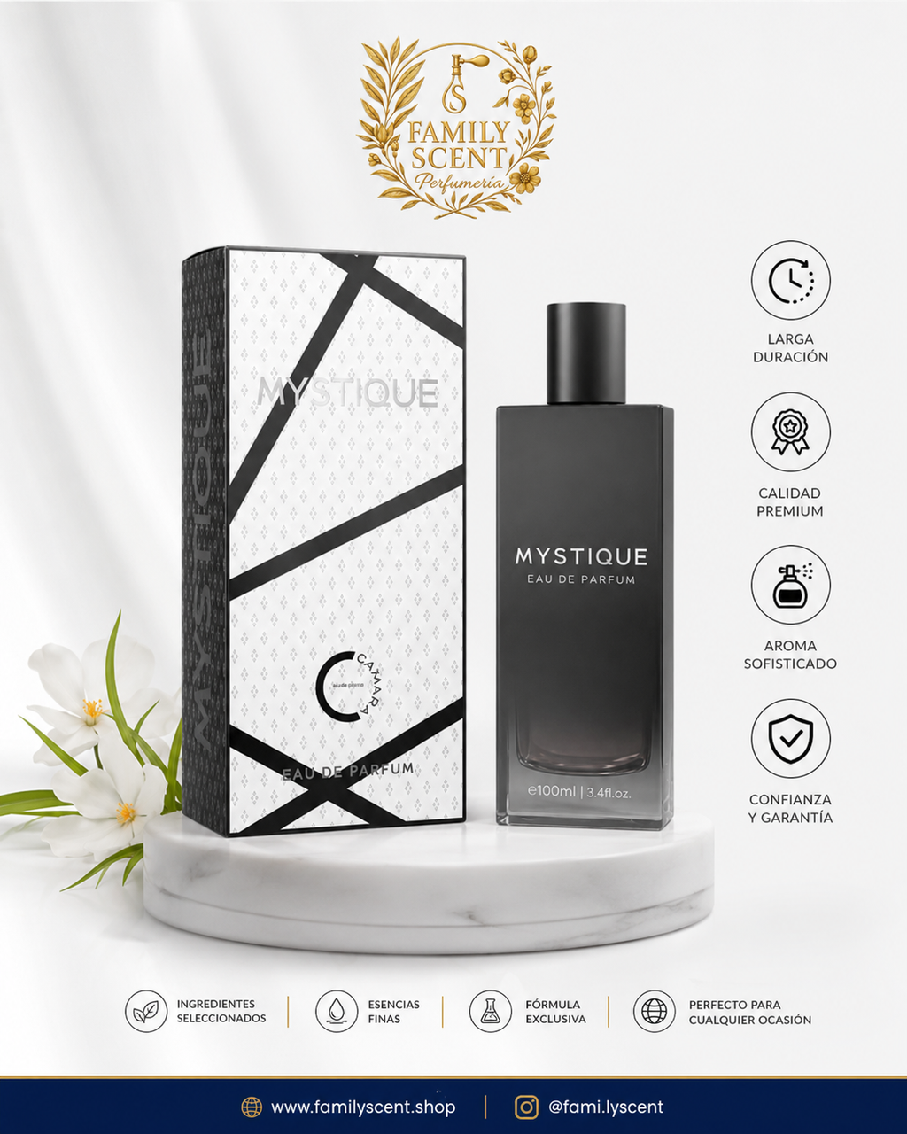 MYSTIQUE POUR HOMME  EDP 100ML