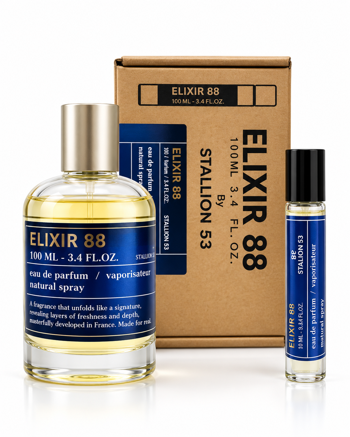 ELIXIR 88 EMPER BY STALLION 53 EDP 100 ML+ 20 ML