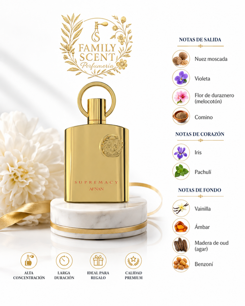 AFNAM SUPREMACY GOLD  UNISEX EDP