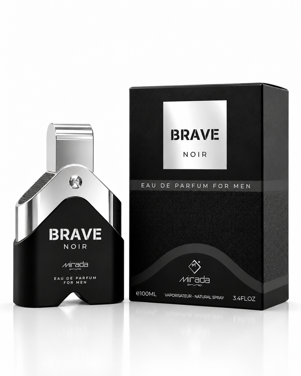BRAVE NOIR (POUR HOMME) BY MIRADA 100ML EDP