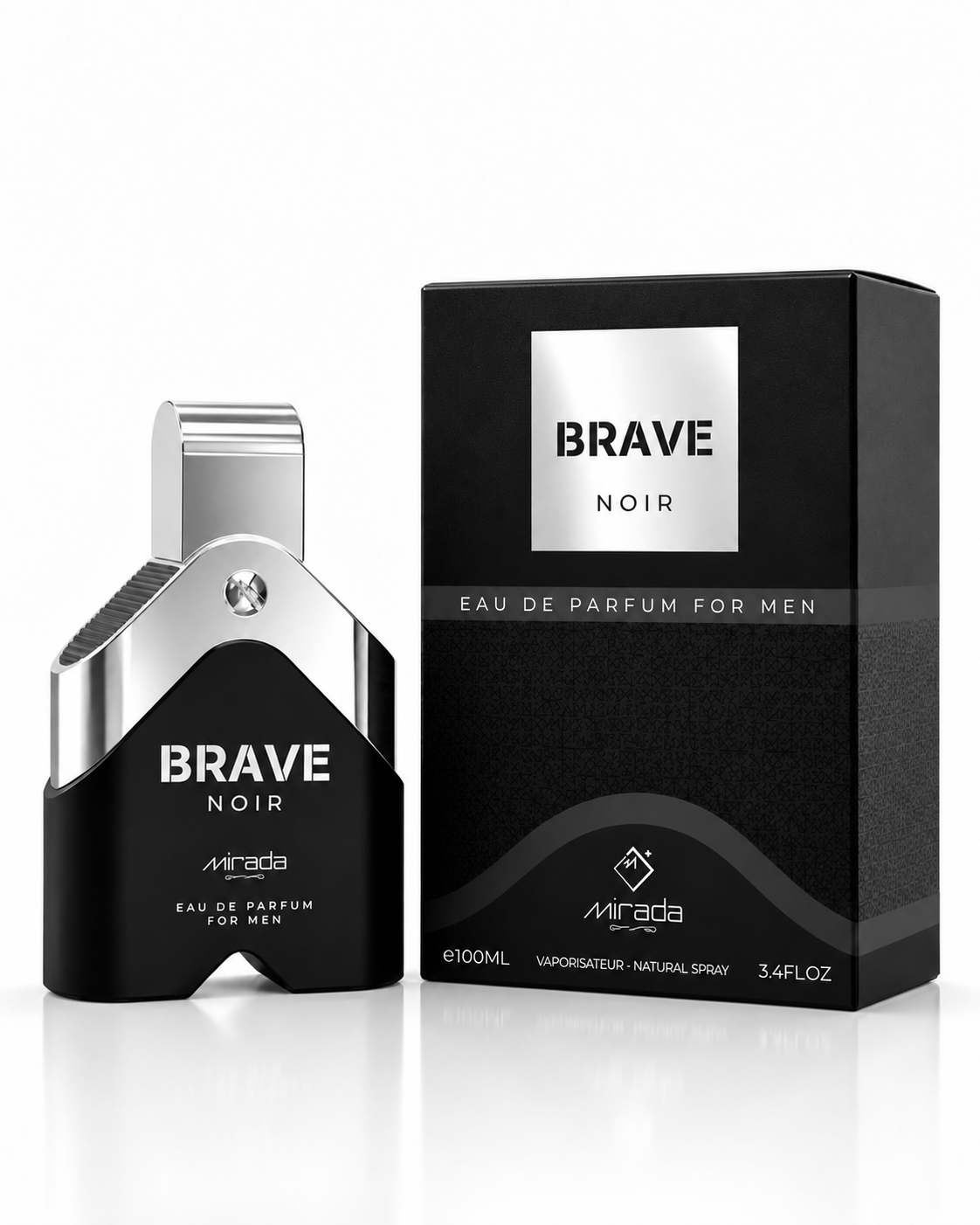 BRAVE NOIR (POUR HOMME) BY MIRADA 100ML EDP