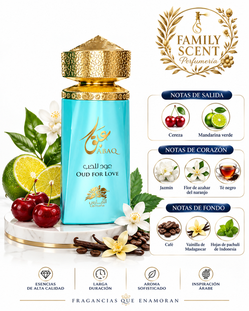 ABAQ OUD FOR LOVE EDP 100ML