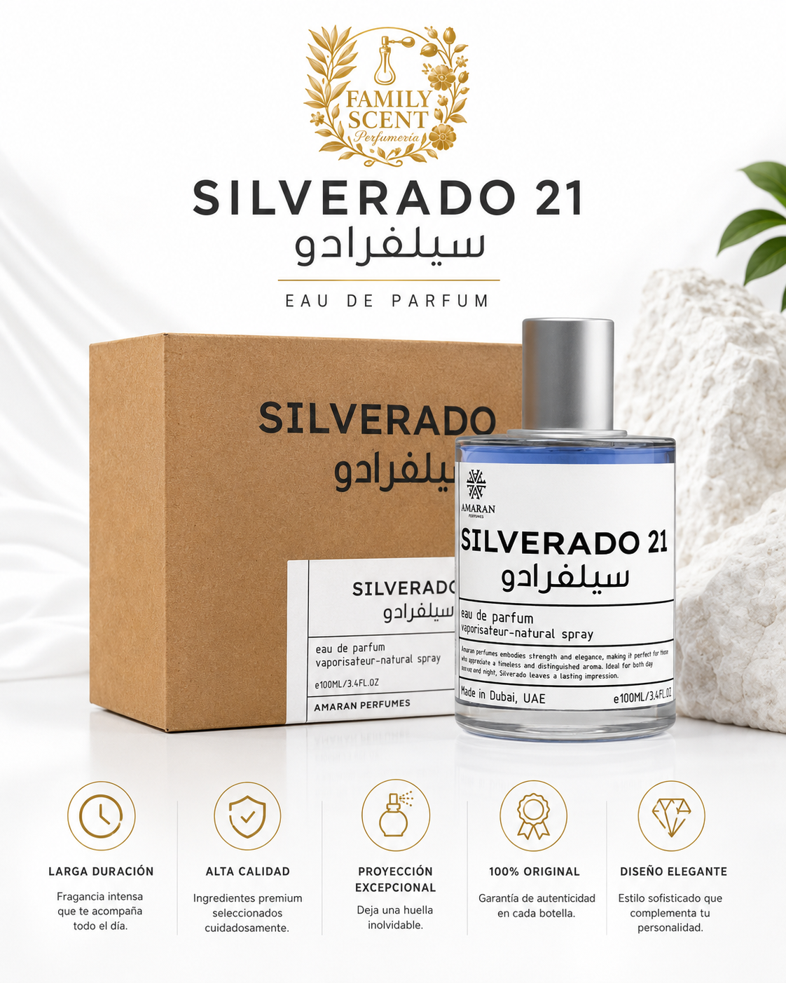SILVERADO 21 EDP 100 ML