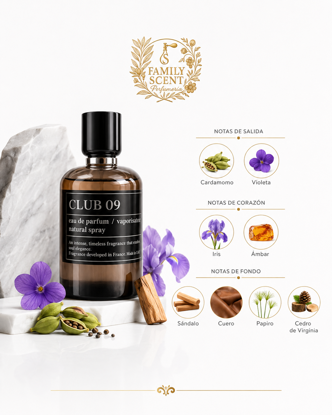 CLUB 09 BY STALLION 53 EDP 100 ML