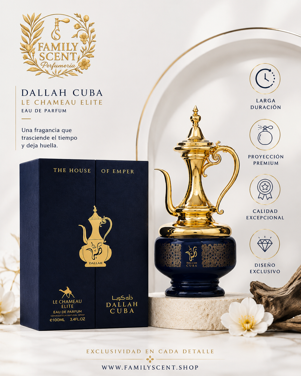 DALLAH CUBA BY LE CHAMEAU
