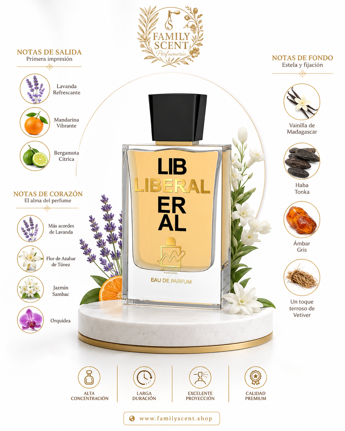 MILESTONE LIBERAL EDP BY EMPER 100ML