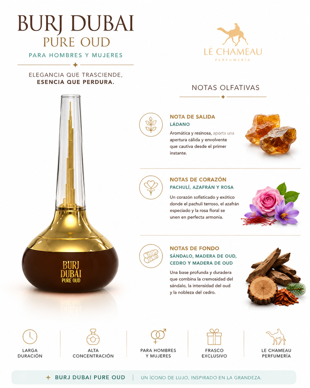 Burj Dubai Pure Oud Le Chameau