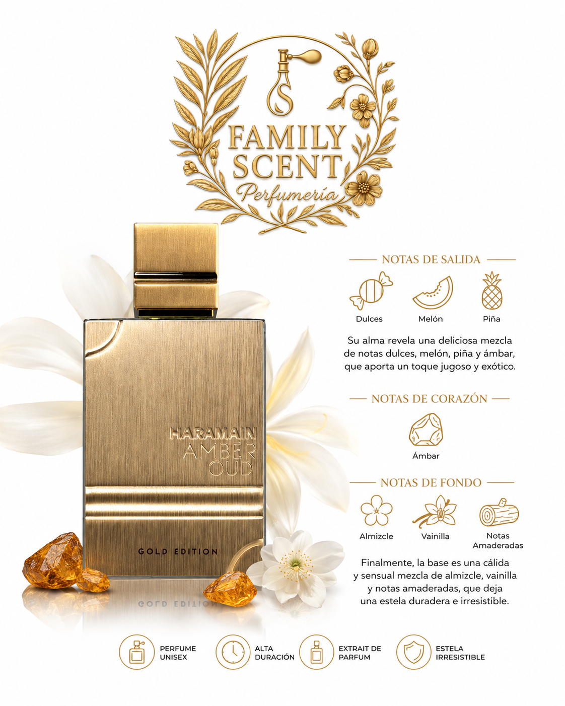 Al Haramain Amber Oud (Gold Edition)