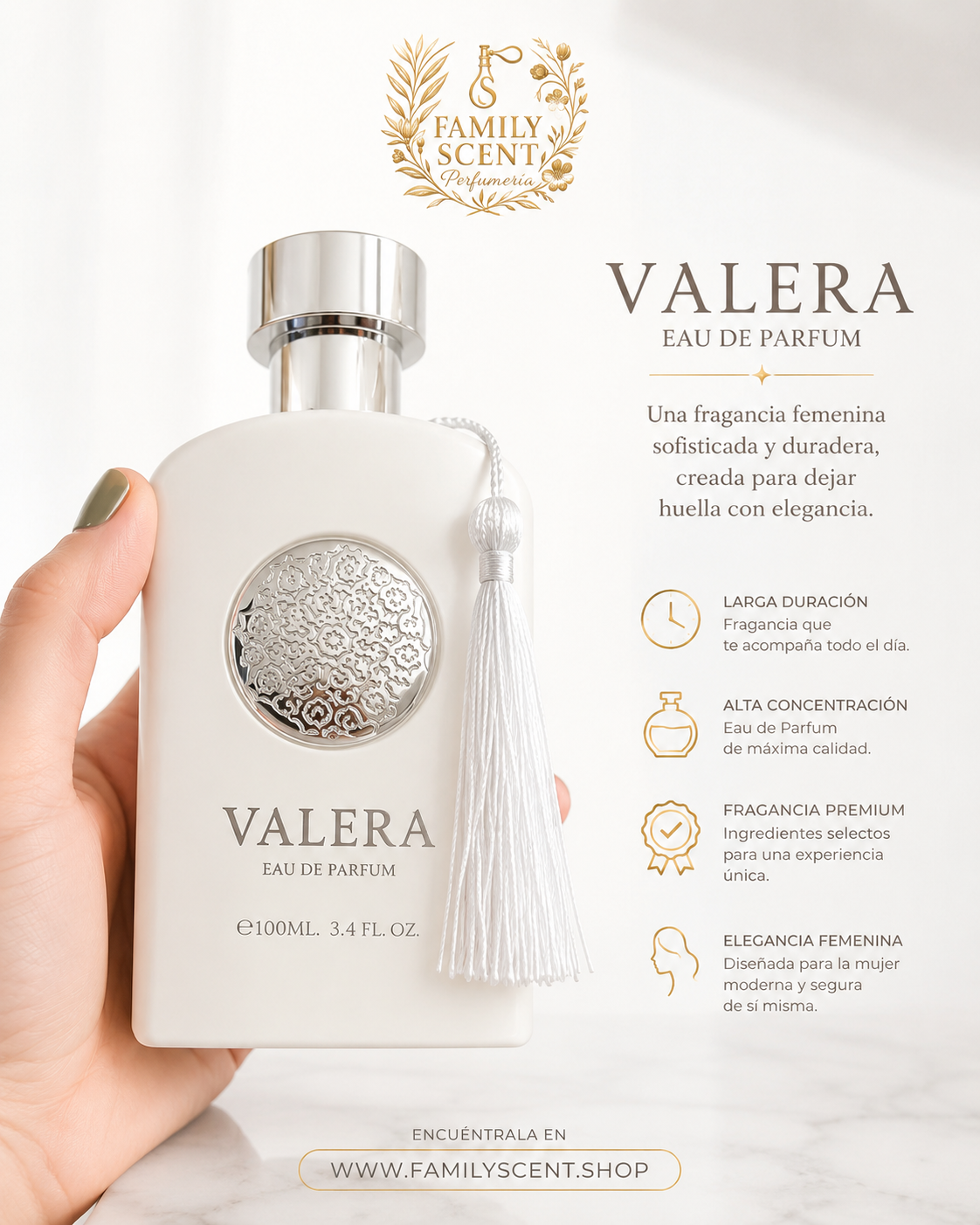 VALERA FOR WOMEN EDP BY EMPER 100ML