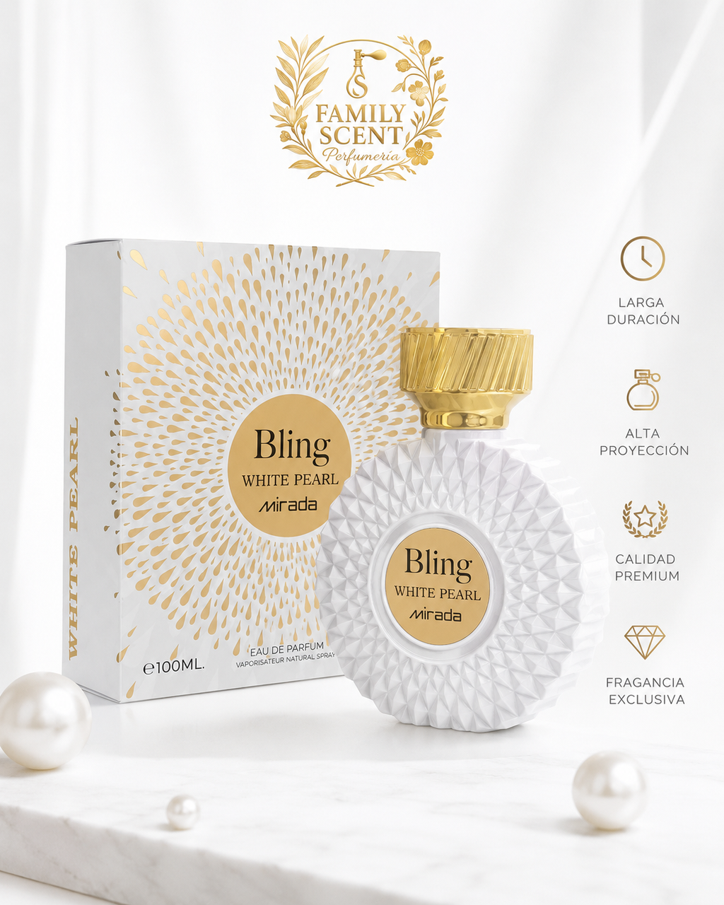 BLING WHITE PEARL EDP 100ML