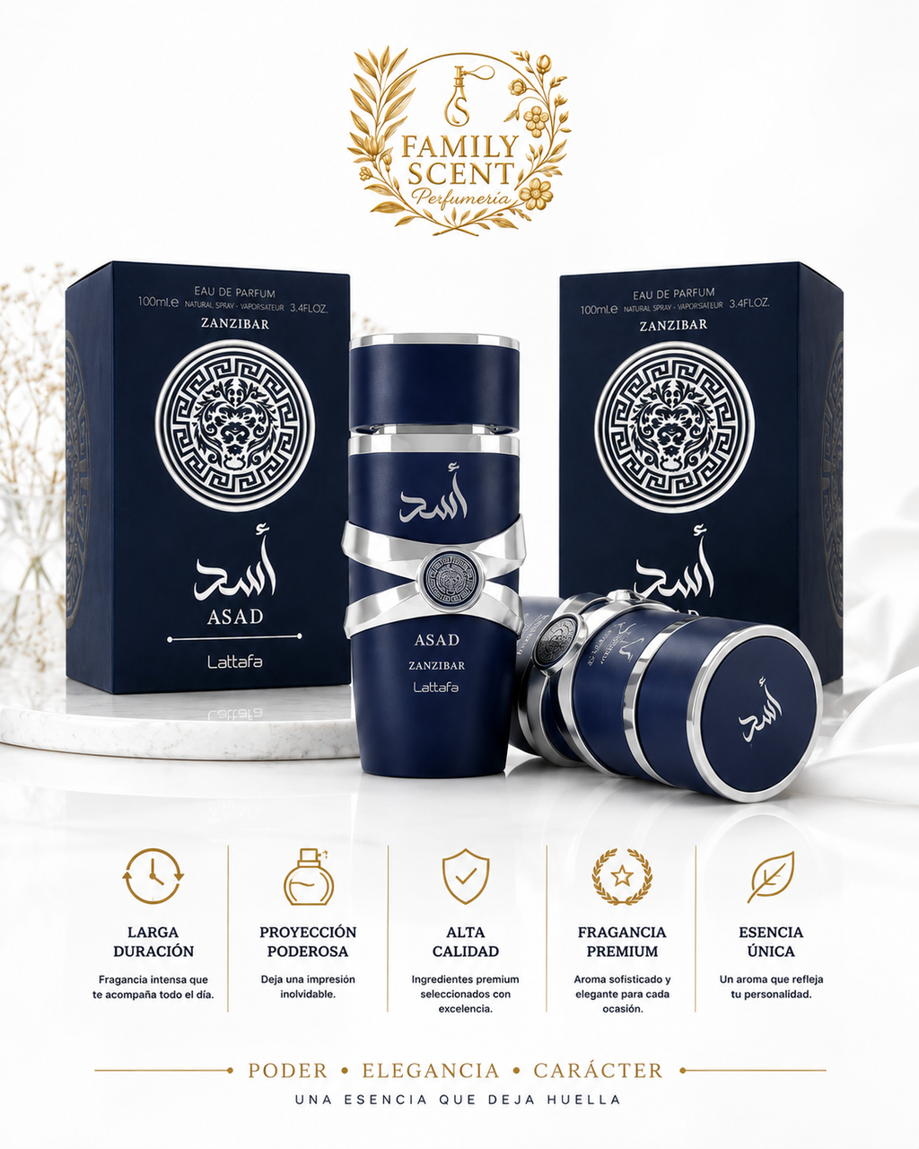 ASAD ZAMZIBAR MEN LATTAFA EDP