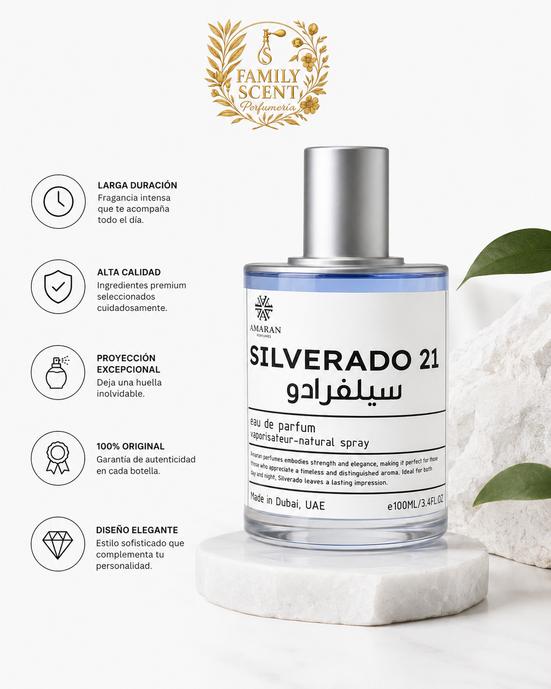 SILVERADO 21 EDP 100 ML