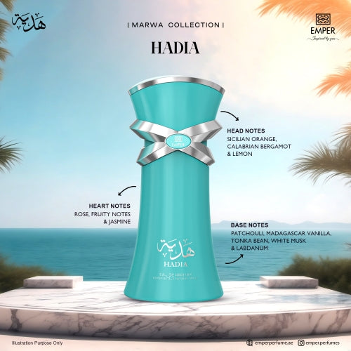HADIA EAU DE PARFUM, 100 ml