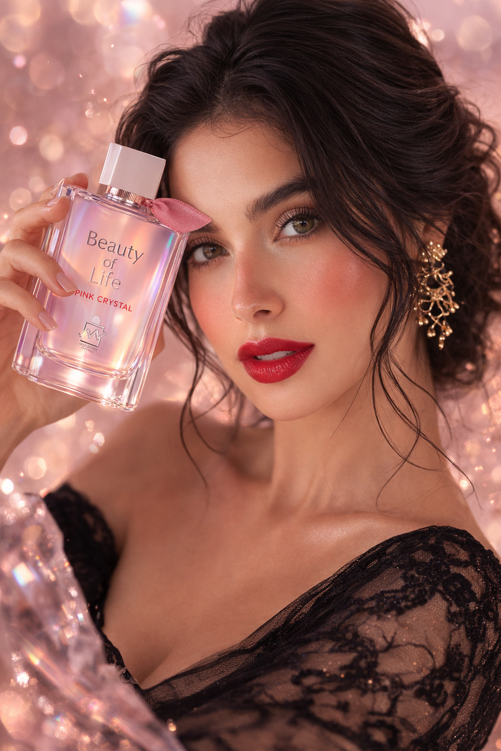 Perfume Emper Beauty Of Life Pink Crystal Eau de Parfum Spray 80ml Mujer