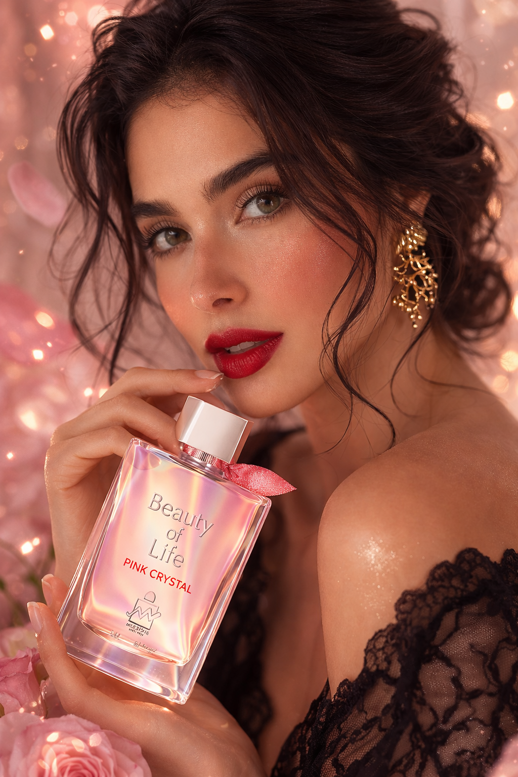 Perfume Emper Beauty Of Life Pink Crystal Eau de Parfum Spray 80ml Mujer